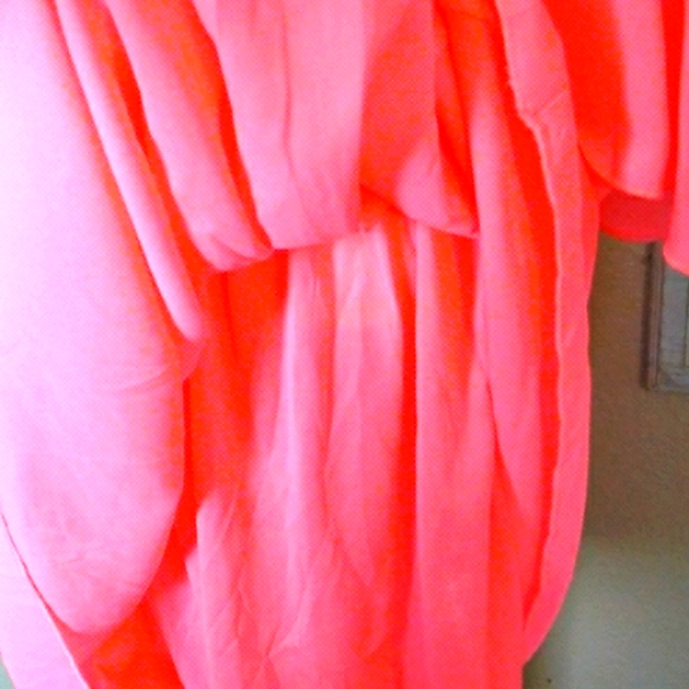 Si Style👗 | Womans | Pink 3/4 Sleeve Dress/ Size Large - Picture 10 of 14
